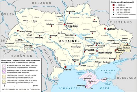 städte in der ukraine liste.